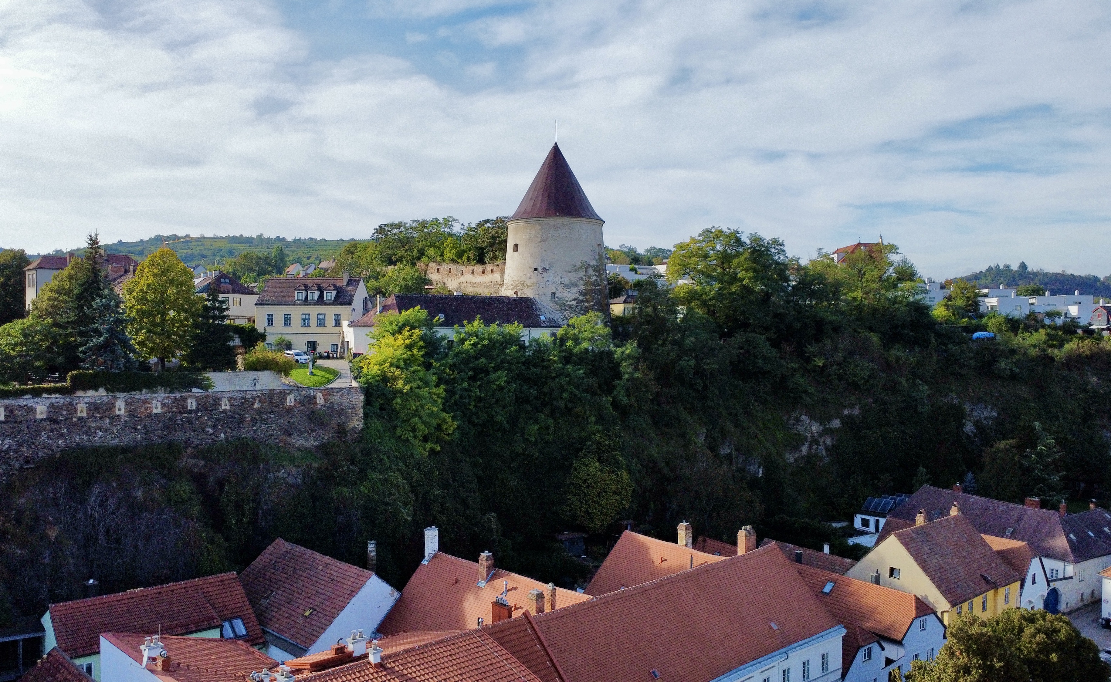 Award-winning drone photo from Krems an der Donau, Austria